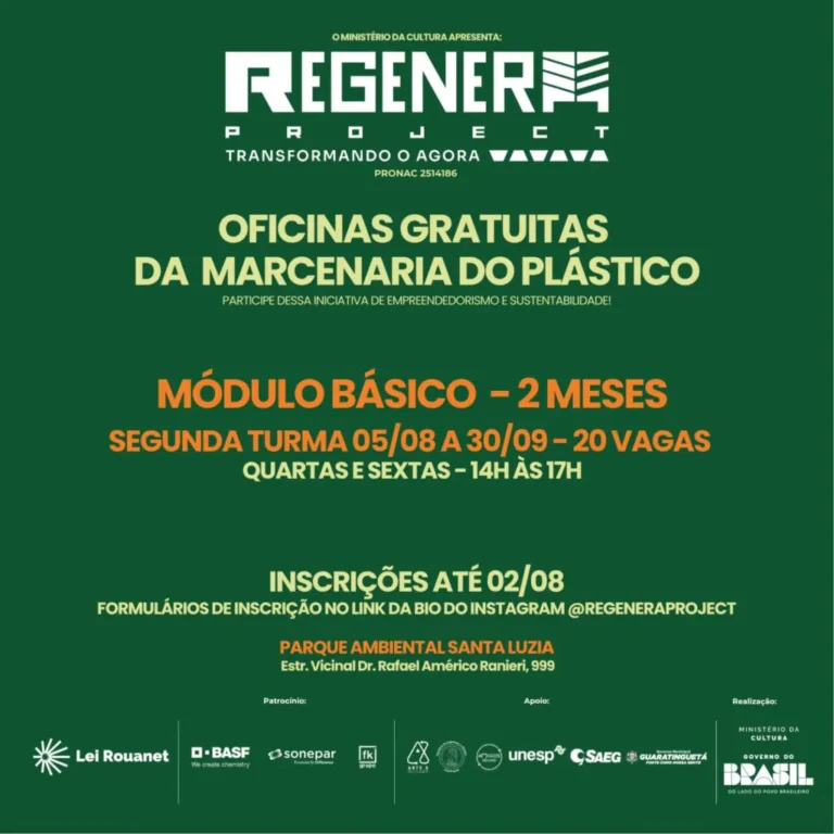 Já pensou em transformar plástico reciclável em novas oportunidades?