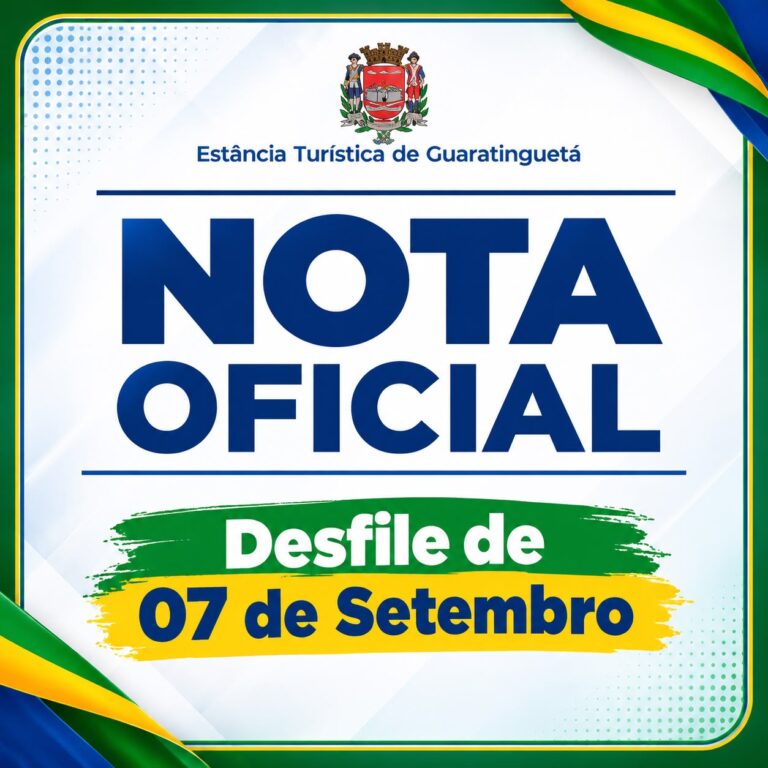 DESFILE DE 7 DE SETEMBRO É CANCELADO DEVIDO ÀS CONDIÇÕES CLIMÁTICAS